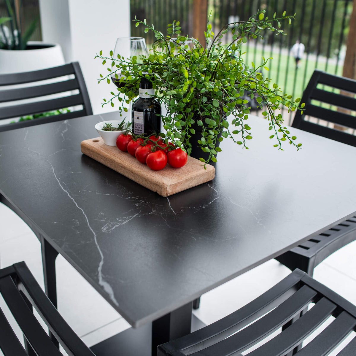 Apollo Lennox - 5pce (80x80) - Outdoor Dining Set