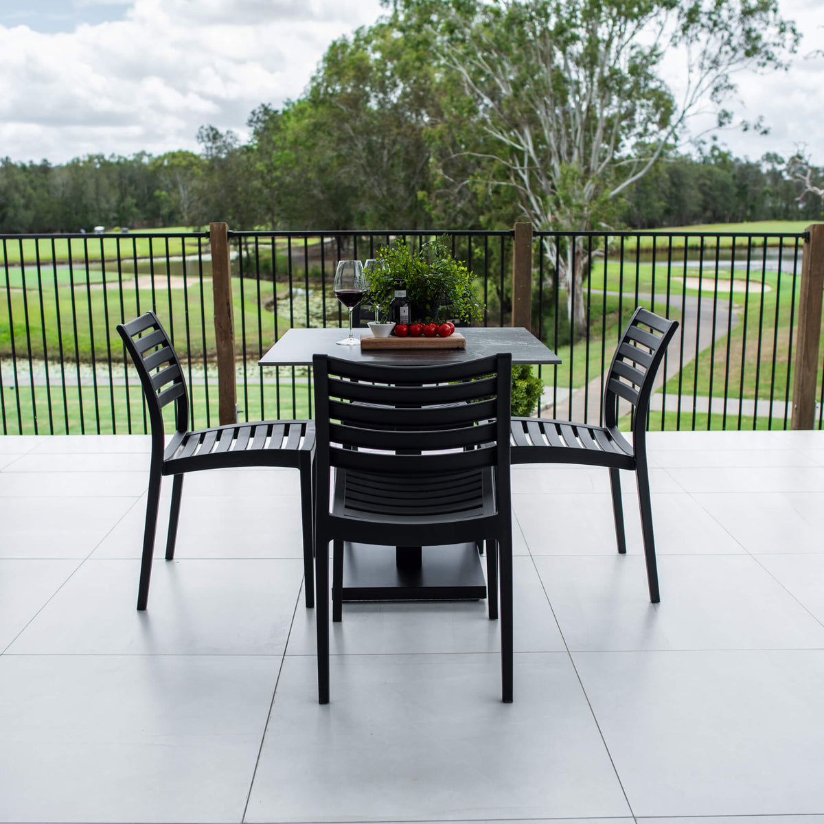 Apollo Lennox - 5pce (80x80) - Outdoor Dining Set