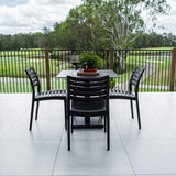 Apollo Lennox - 5pce (80x80) - Outdoor Dining Set