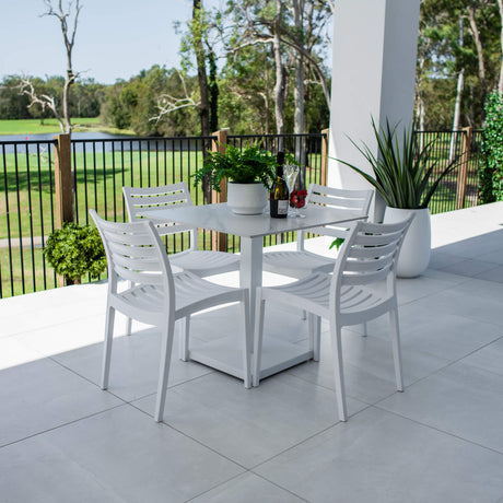 Apollo Lennox - 5pce (80x80) - Outdoor Dining Set