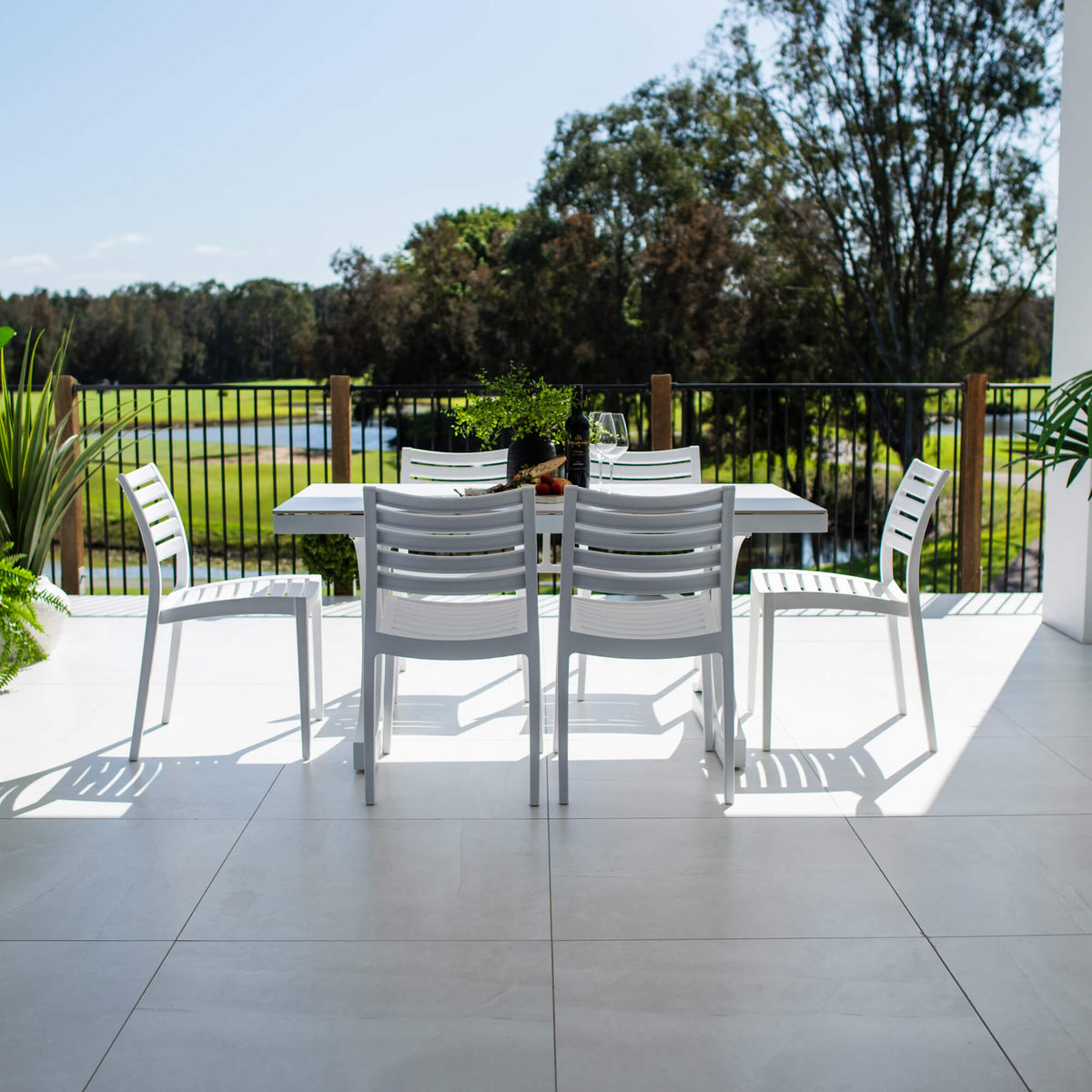 Apollo Malibu - 7pce (150x80) - Outdoor Dining Set