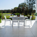 Apollo Malibu - 7pce (150x80) - Outdoor Dining Set