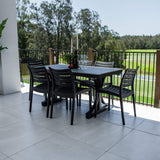 Apollo Malibu - 7pce (150x80) - Outdoor Dining Set