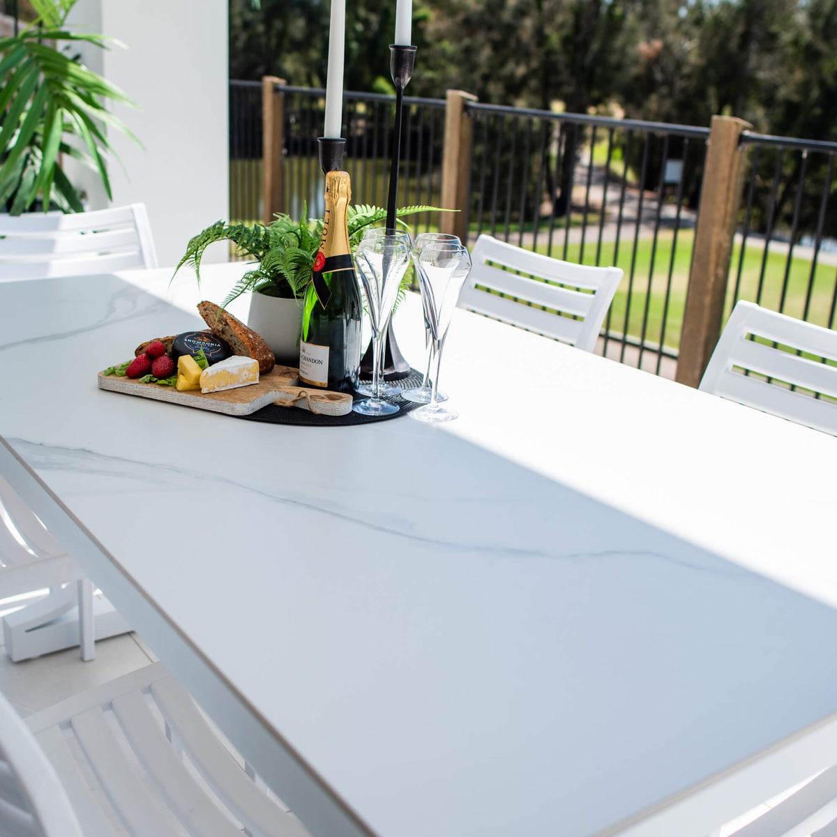 Apollo Malibu - 7pce (180x100) - Outdoor Dining Set