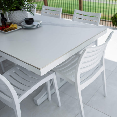 Apollo Malibu - 9pce (215x100) - Outdoor Dining Set