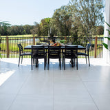 Apollo Malibu - 9pce (215x100) - Outdoor Dining Set