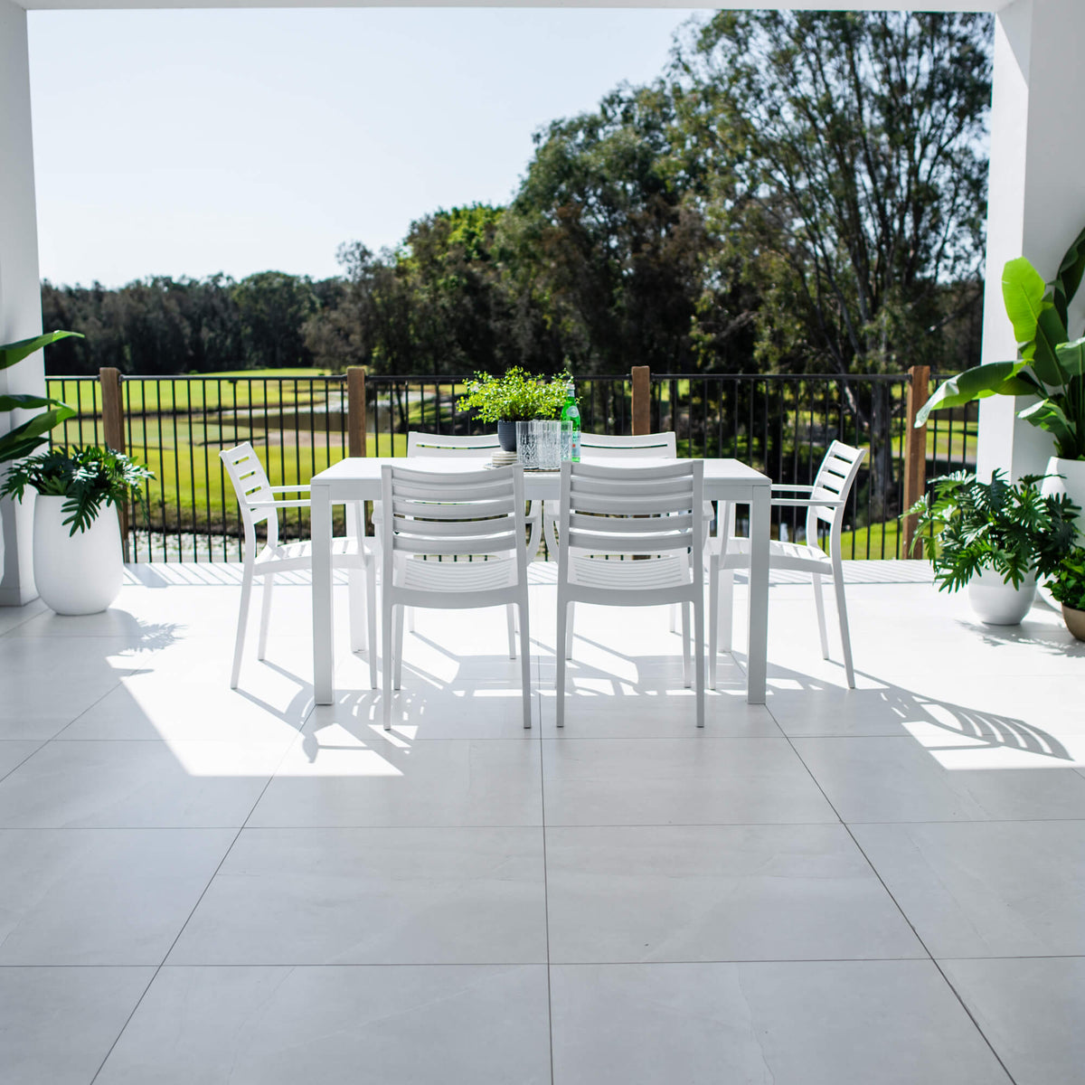 Apollo XL Aria - 7pce (150x80) - Outdoor Dining Set