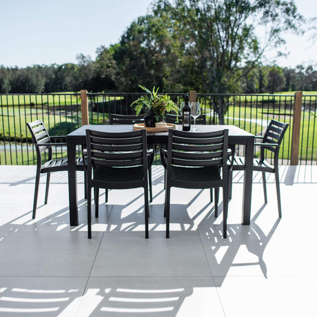 Apollo XL Aria - 7pce (150x80) - Outdoor Dining Set