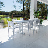 Apollo XL Bergen - 7pce (180x100) - Outdoor Dining Set