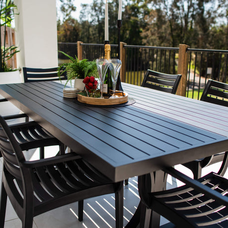 Apollo XL Bergen - 7pce (180x100) - Outdoor Dining Set