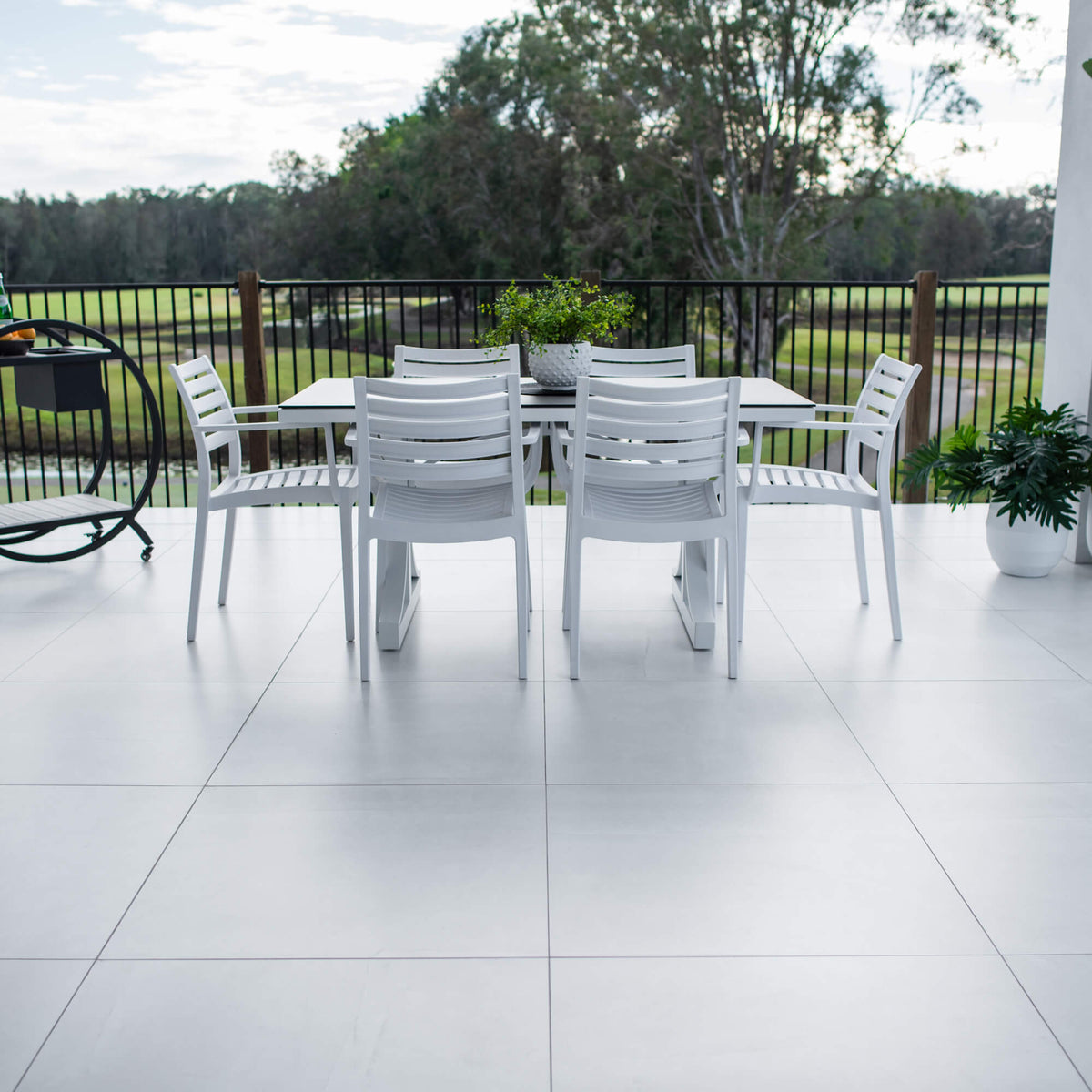 Apollo XL Chester Moon - 7pce (150x80) - Outdoor Dining Set
