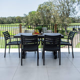 Apollo XL Chester Moon - 7pce (150x80) - Outdoor Dining Set