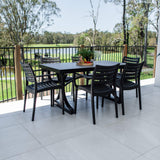 Apollo XL Chester Moon - 7pce (150x80) - Outdoor Dining Set
