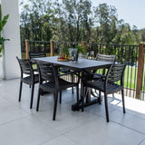 Apollo XL Chester Moon - 7pce (150x80) - Outdoor Dining Set