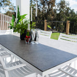 Apollo XL Chester Moon - 7pce (180x100) - Outdoor Dining Set
