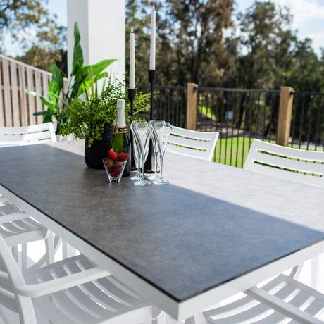 Apollo XL Chester Moon - 7pce (180x100) - Outdoor Dining Set