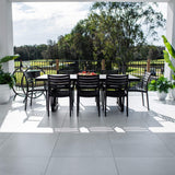 Apollo XL Chester Moon - 9pce (215x100) - Outdoor Dining Set