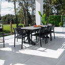 Apollo XL Chester Moon - 9pce (215x100) - Outdoor Dining Set