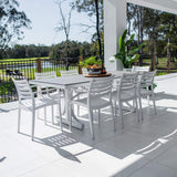 Apollo XL Chester Moon - 9pce (215x100) - Outdoor Dining Set