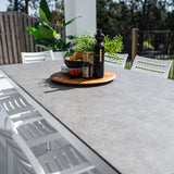 Apollo XL Chester Moon - 9pce (215x100) - Outdoor Dining Set
