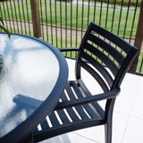 Apollo XL Coventry - 5pce (105x105) - Outdoor Dining Set