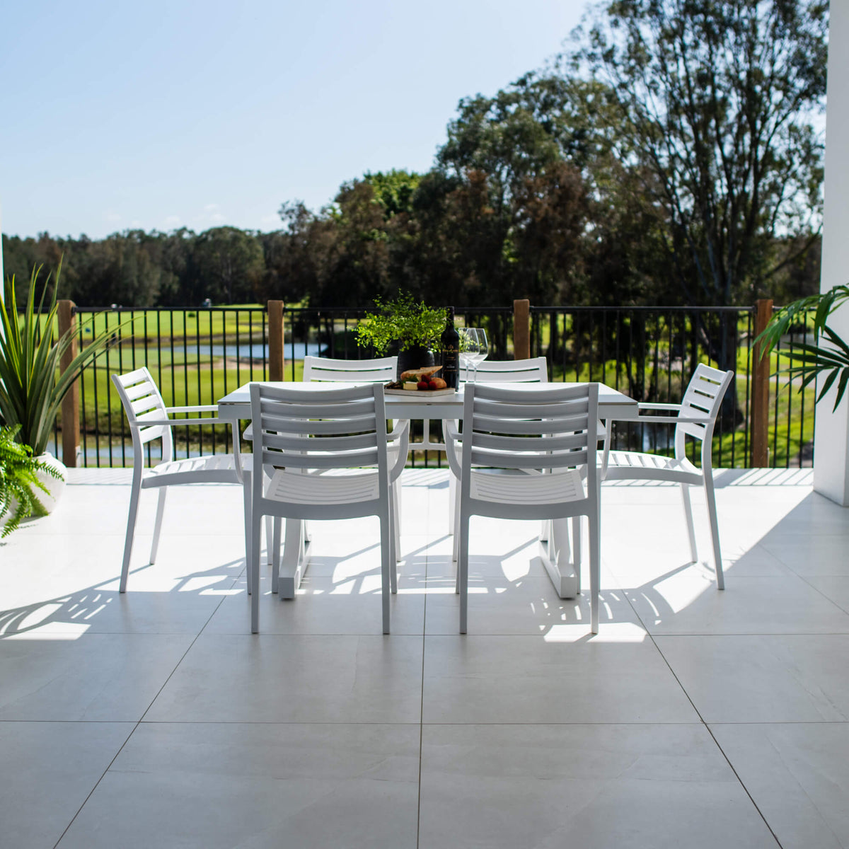 Apollo XL Malibu - 7pce (150x80) - Outdoor Dining Set