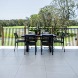 Apollo XL Malibu - 7pce (150x80) - Outdoor Dining Set