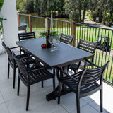 Apollo XL Malibu - 7pce (150x80) - Outdoor Dining Set