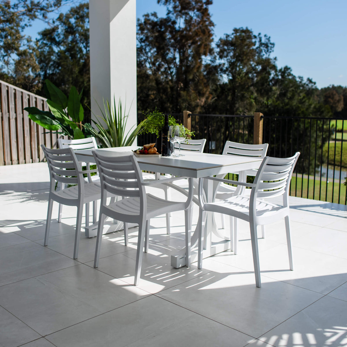 Apollo XL Malibu - 7pce (150x80) - Outdoor Dining Set