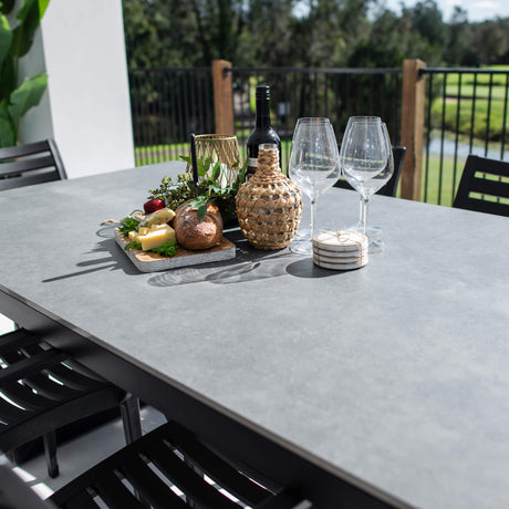 Apollo XL Malibu - 7pce (180x100) - Outdoor Dining Set