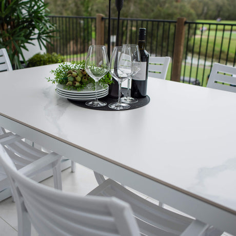 Apollo XL Malibu - 7pce (180x100) - Outdoor Dining Set