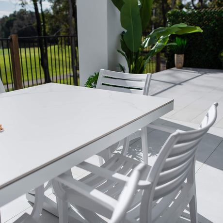 Apollo XL Malibu - 9pce (215x100) - Outdoor Dining Set
