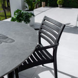 Apollo XL Malibu Round - 5pce (120x120) - Outdoor Dining Set