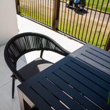 Kiara Rope Aria - 7pce (150x80) - Outdoor Dining Set