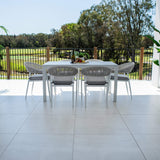 Kiara Rope Aria - 7pce (150x80) - Outdoor Dining Set