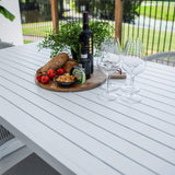 Kiara Rope Bergen - 7pce (180x100) - Outdoor Dining Set