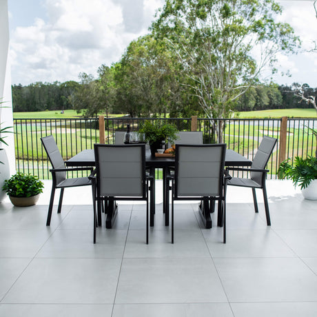 Margot Bergen - 7pce (180x100) - Outdoor Dining Set