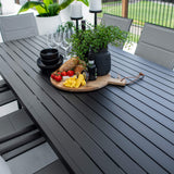 Margot Bergen - 9pce (220x100) - Outdoor Dining Set