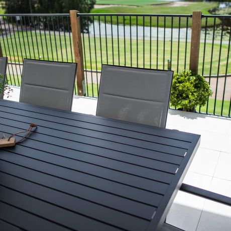 Margot Bergen - 9pce (220x100) - Outdoor Dining Set
