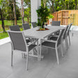 Margot Bergen - 9pce (220x100) - Outdoor Dining Set