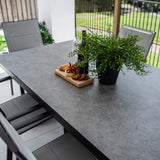 Margot Chester Moon - 7pce (180x100) - Outdoor Dining Set