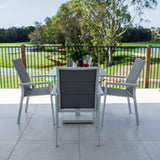 Margot Lennox - 5pce (80x80) - Outdoor Dining Set