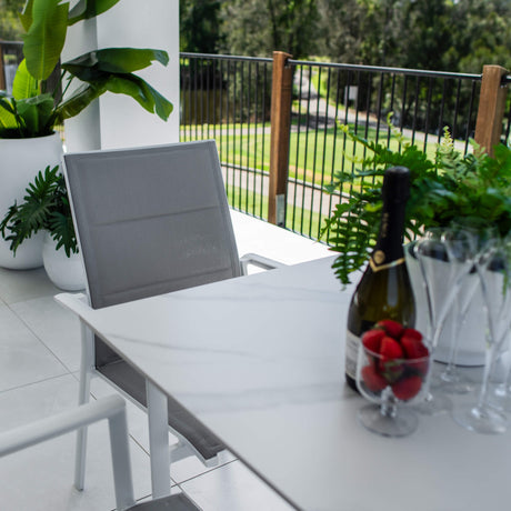 Margot Lennox - 5pce (80x80) - Outdoor Dining Set