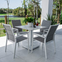 Margot Lennox - 5pce (80x80) - Outdoor Dining Set