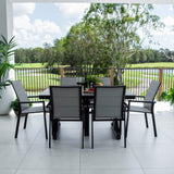 Margot Malibu - 7pce (150x80) - Outdoor Dining Set
