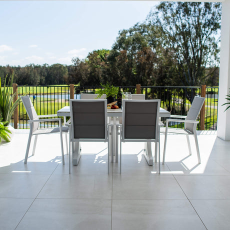 Margot Malibu - 7pce (150x80) - Outdoor Dining Set