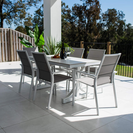 Margot Malibu - 7pce (150x80) - Outdoor Dining Set
