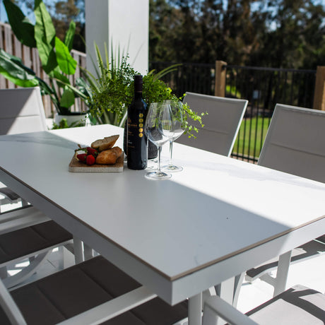 Margot Malibu - 7pce (150x80) - Outdoor Dining Set