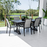 Margot Malibu - 7pce (180x100) - Outdoor Dining Set