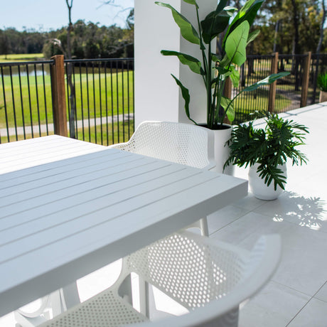 Nero Bergen - 7pce (180x100) - Outdoor Dining Set